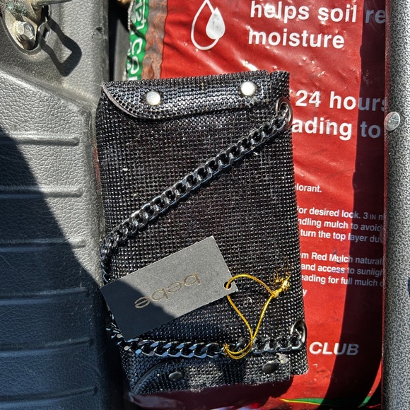 BEBE glitter crossbody purse - Picture 2 of 2